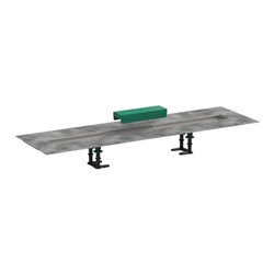 hansgrohe uBox universal Install-Set 900mm, für Duschrinnen Fertigsets