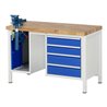 Rau Werkbank 8185A1, H840mm, 4x Schublade-TA, SSKL