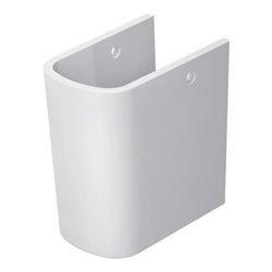 Duravit Halbsäule DuraStyle 17,5x28cm, wandhängend, weiß