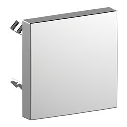 Keuco Abdeckblende Plan Care eck., f Rohrunterbr., bronze gebürstet