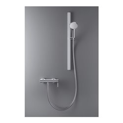 Duravit Brausestange 810mm, a Aluminium/Kunststoff/Glas, w g