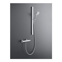 Duravit Brausestange 810mm, a Aluminium/Kunststoff/Glas, w g