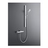Duravit Brausestange 810mm, a Aluminium/Kunststoff/Glas, w g