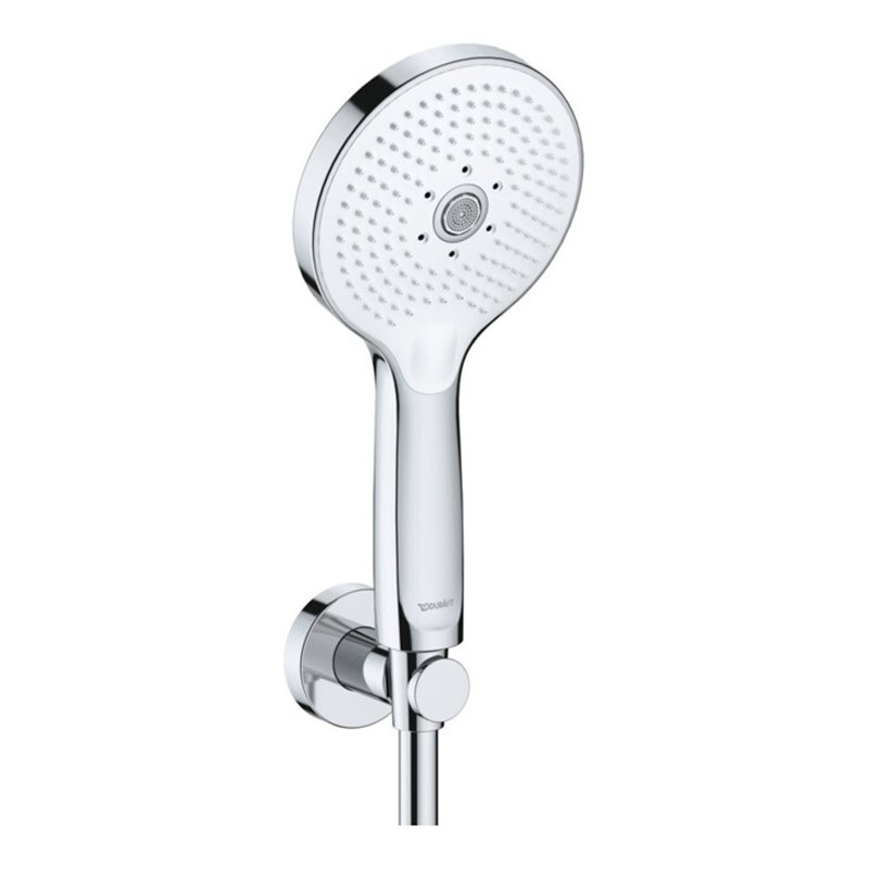 Duravit Brausehalterset MinusFlow m HB, Schl, Brauseha., a Kst./MS, we hgl