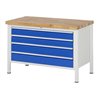 Rau Werkbank 8362A2, H840mm, 4x Schublade-TA