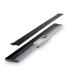 hansgrohe Duschrinne Drain 800mm, FM-Set, z. Wandmont., mattschwarz