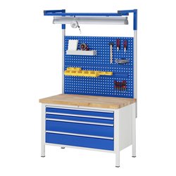 Rau Werkbank 8362A2, H840mm, 4x Schublade-TA