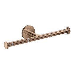 hansgrohe PRH Axor Uni. Circular doppelt, Wandmontage, polished red gold