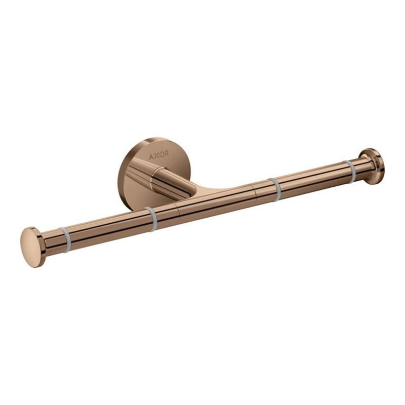 hansgrohe PRH Axor Uni. Circular doppelt, Wandmontage, polished red gold