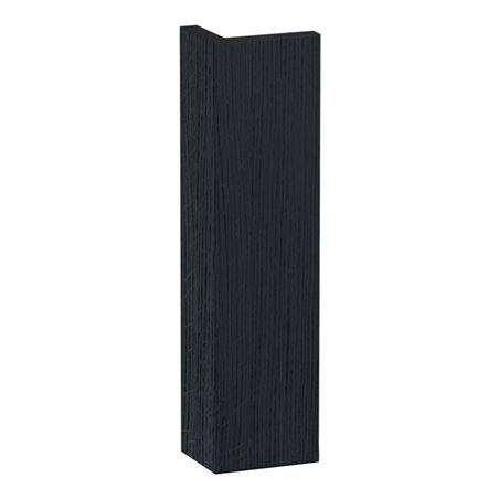 Duravit Korpusblende DuraStyle 51,2xvariabelx1,6cm, Eiche schwarz