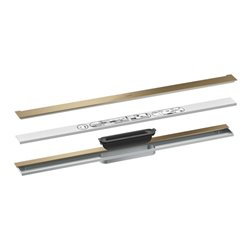 hansgrohe Duschrinne Drain 800mm, FM-Set, z. Wandmont., brush. bron