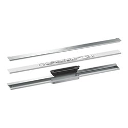 hansgrohe Duschrinne Drain 800mm, Fertigset, zur Wandmontage, chrom