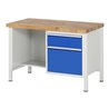 Rau Werkbank 8451A2, H840-1040mm, höhenverstellbar, 2x Schublade-TA
