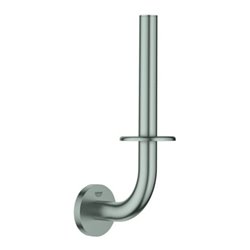 Grohe WC-Reservepapierhalter Essentials Wandmont., verd. Befestigung, supersteel