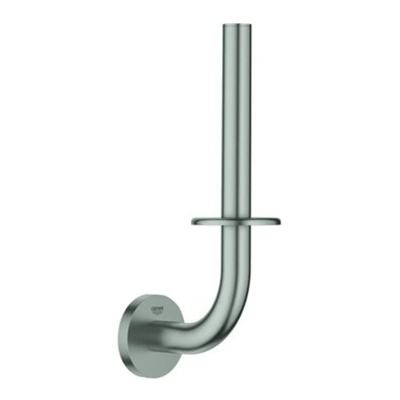 Grohe WC-Reservepapierhalter Essentials Wandmont., verd. Befestigung, supersteel