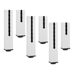 Rau Werkbank 8462A2, H840-1040mm, höhenverstellbar, 6x Schublade-TA