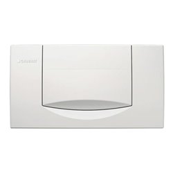 Geberit Betätigungsplatte 200F weiß, für Spül-Stopp-Spülung, Kunststoff