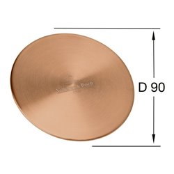 V&B Ventilabdeckung Profi 115x115mm, Bronze