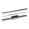 hansgrohe Duschrinne Drain 700mm, FM-Set, z Wd., brush. bla vc