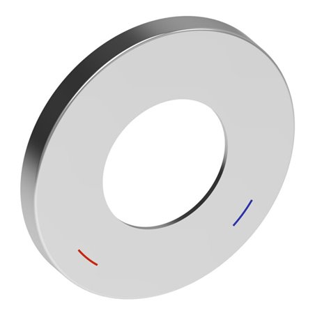 Keuco Wandrosette IXMO 105mm, rd, f EHM, UP, SW-chrom gebürstet