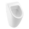 V&B Absaug-Urinal Subway Stone White C-plus, Zulauf verdeckt