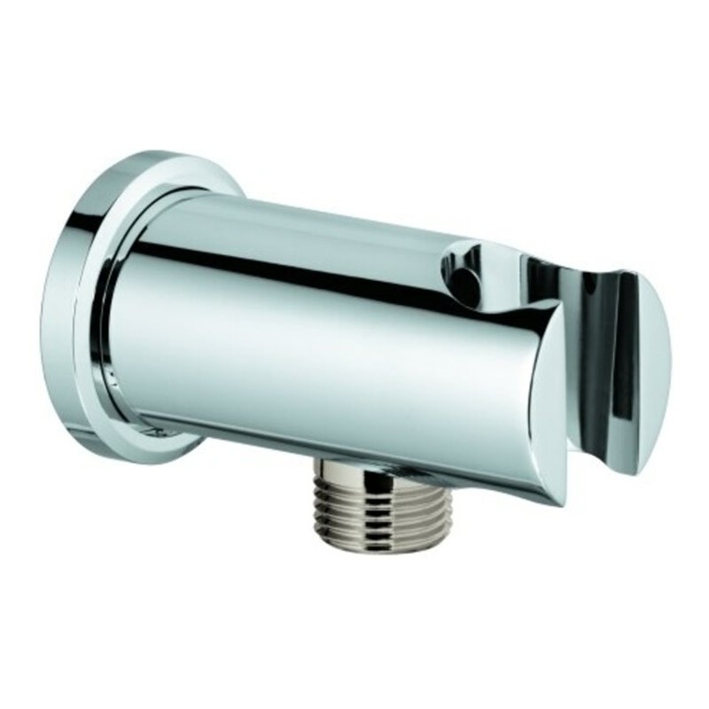 Grohe Wandabgangsbogen Rainshower 1/2' mit Wandbrausehalter, rund, chrom