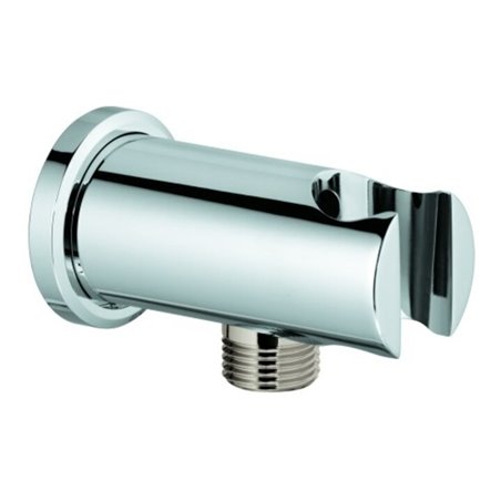 Grohe Wandabgangsbogen Rainshower 1/2' mit Wandbrausehalter, rund, chrom
