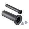 Geberit Anschlussgarnitur d 90mm, 300mm, f WWC, PE-HD, mattchr.