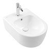 V&B Wand-Bidet AVENTO 37x53cm, 1 HL, m ÜL, stone white C-plus