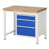 Rau Werkbank 8159A1, H840-1040mm, höhenverstellbar, 3x Schublade-TA