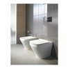 Duravit Stand-Bidet DuraStyle 37x57,5cm, m HL, ÜL, Hahnlochbank, weiß