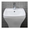 Duravit Stand-Bidet DuraStyle 37x57,5cm, m HL, ÜL, Hahnlochbank, weiß