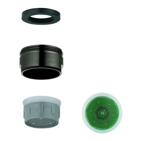 Grohe Mousseur 13922 M24x1 hard graphite gebürstet