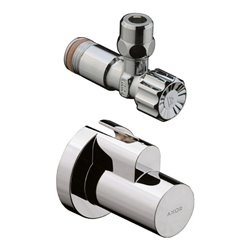 hansgrohe Eckventil Axor m Schuber, Abg. G 3/8, brush. gold optic