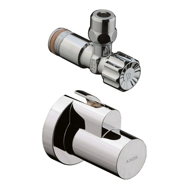 hansgrohe Eckventil Axor m Schuber, Abg. G 3/8, brush. gold optic