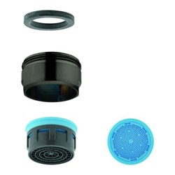 Grohe Mousseur 13929 Durchflussklasse A 15l/min M24x1 hard graphite gebürstet