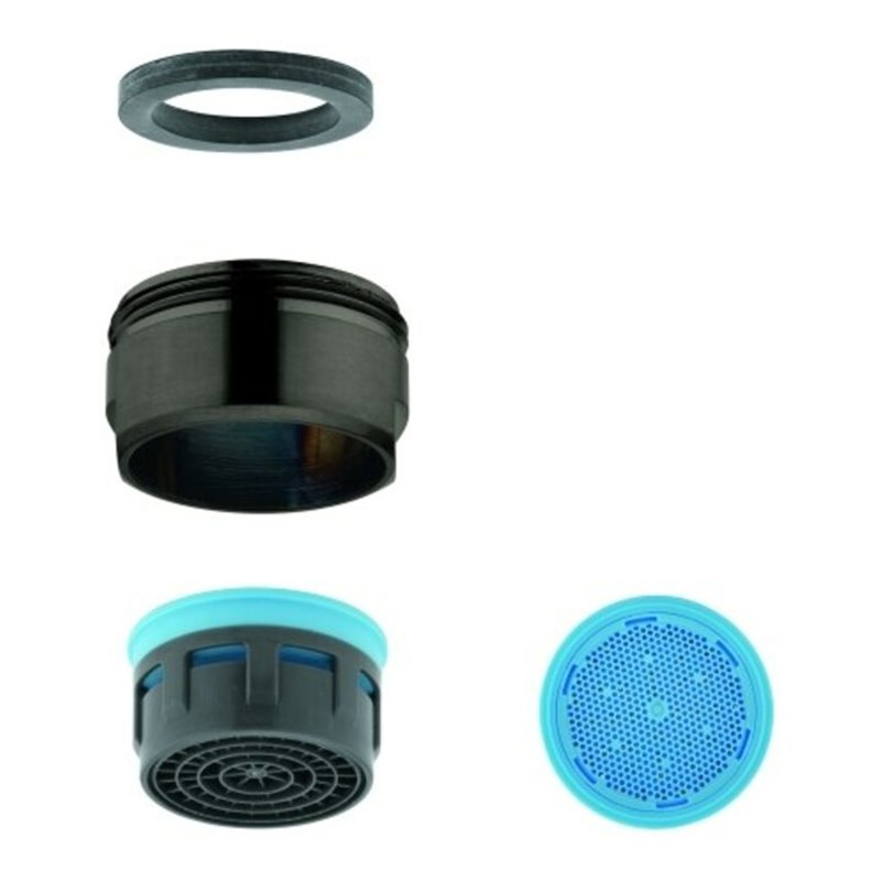 Grohe Mousseur 13929 Durchflussklasse A 15l/min M24x1 hard graphite gebürstet