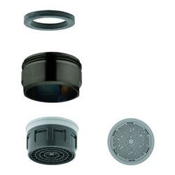 Grohe Mousseur 13941 hard graphite gebürstet