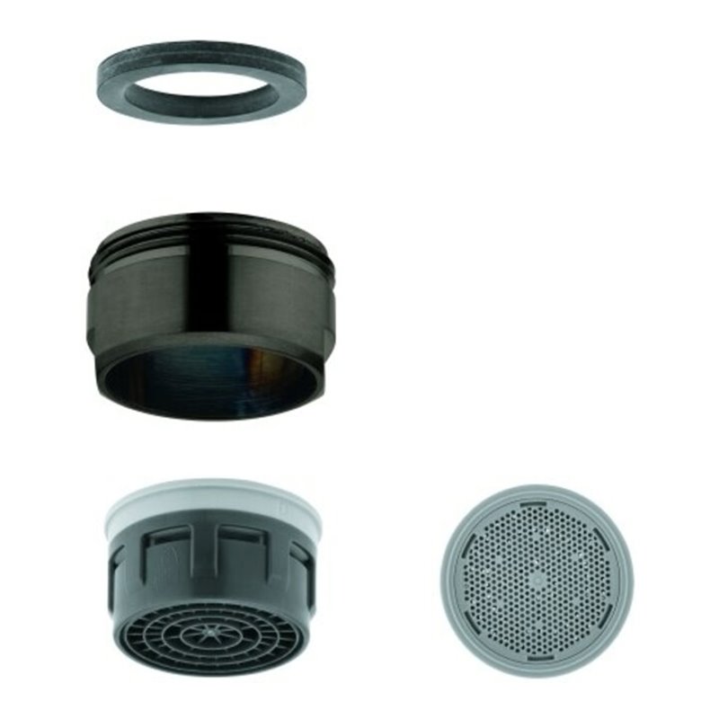 Grohe Mousseur 13941 hard graphite gebürstet