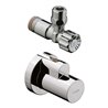 hansgrohe Eckventil Axor m Schuber, Abg. G 3/8, Edelstahl Finish