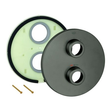 Grohe Rosette 47810 hard graphite gebürstet