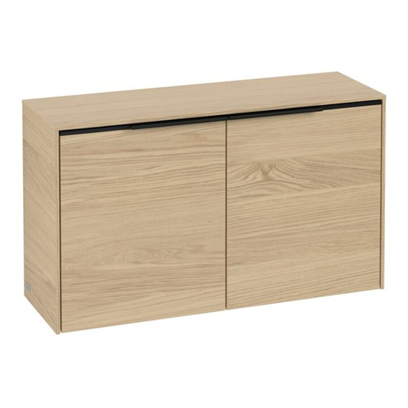 V&B Sideboard Subway 3.0 72,8x42,3x25,6cm, Gr. volc bla, Nord oak