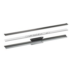 hansgrohe Duschrinne Drain 1000mm, FM-Set, z Wd., brush. bla vc