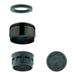 Grohe Mousseur 13952 M24x1 hard graphite gebürstet