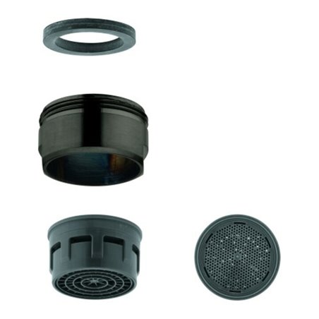 Grohe Mousseur 13952 M24x1 hard graphite gebürstet