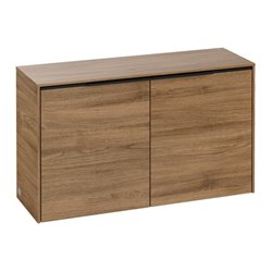 V&B Sideboard Subway 3.0 72,8x42,3x25,6cm, Gr. volc bla, Kan oak
