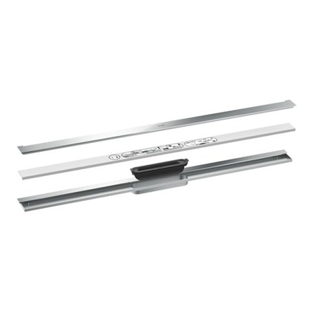 hansgrohe Duschrinne Drain 1000mm, FM-Set, zur Wandmontage, chrom