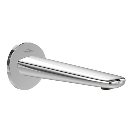 V&B Badewannenauslauf Antao für Wandmontage, brushed nickel matt