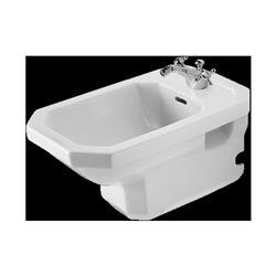 Duravit Wand-Bidet 1930 36x58,5cm, m HL, ÜL, Hahnlochbank, weiß