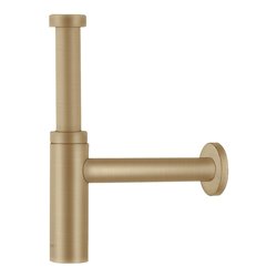 hansgrohe Designsiphon Flowstar S DN 32, G 1 1/4, brushed bronze